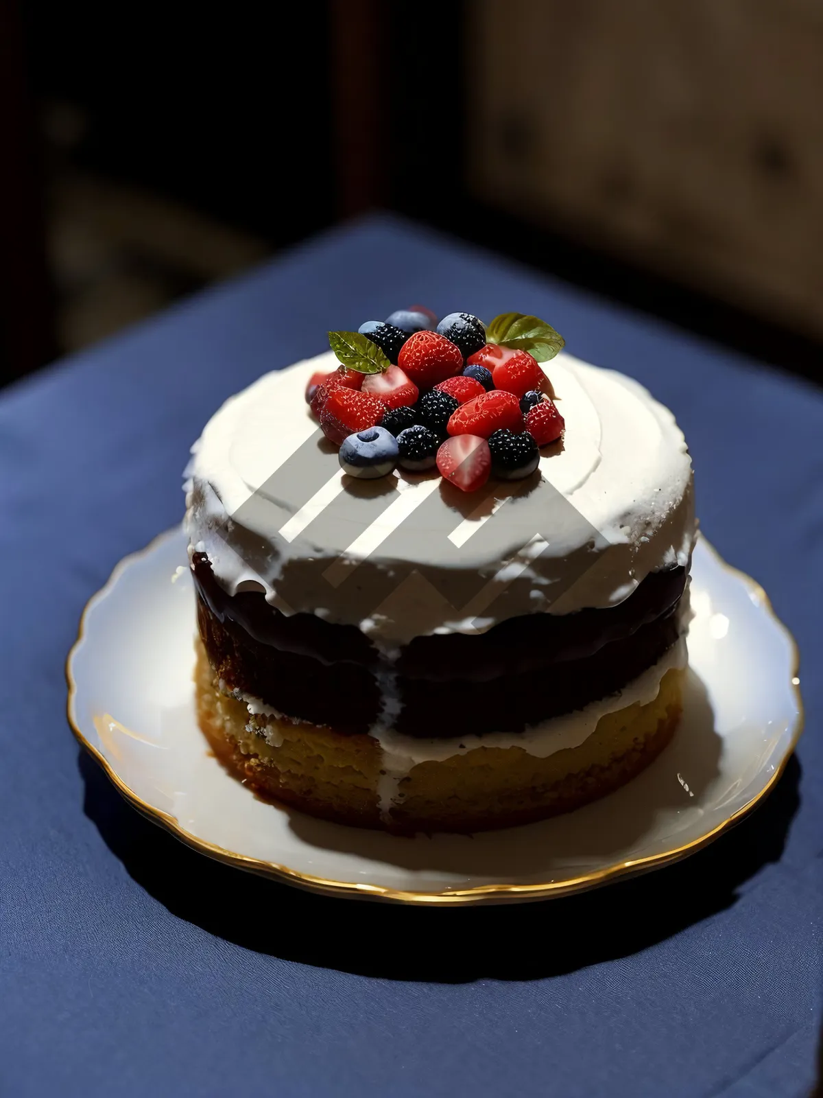 Picture of Delicious Raspberry Trifle Dessert