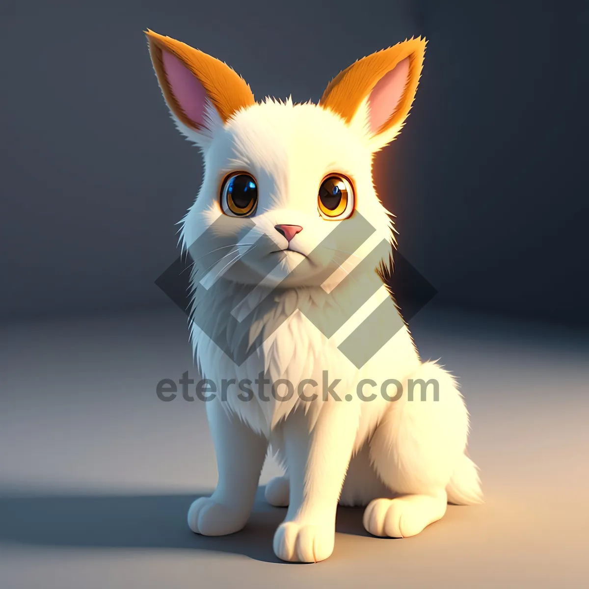 Picture of Fluffy Kitty with Curious Whiskers