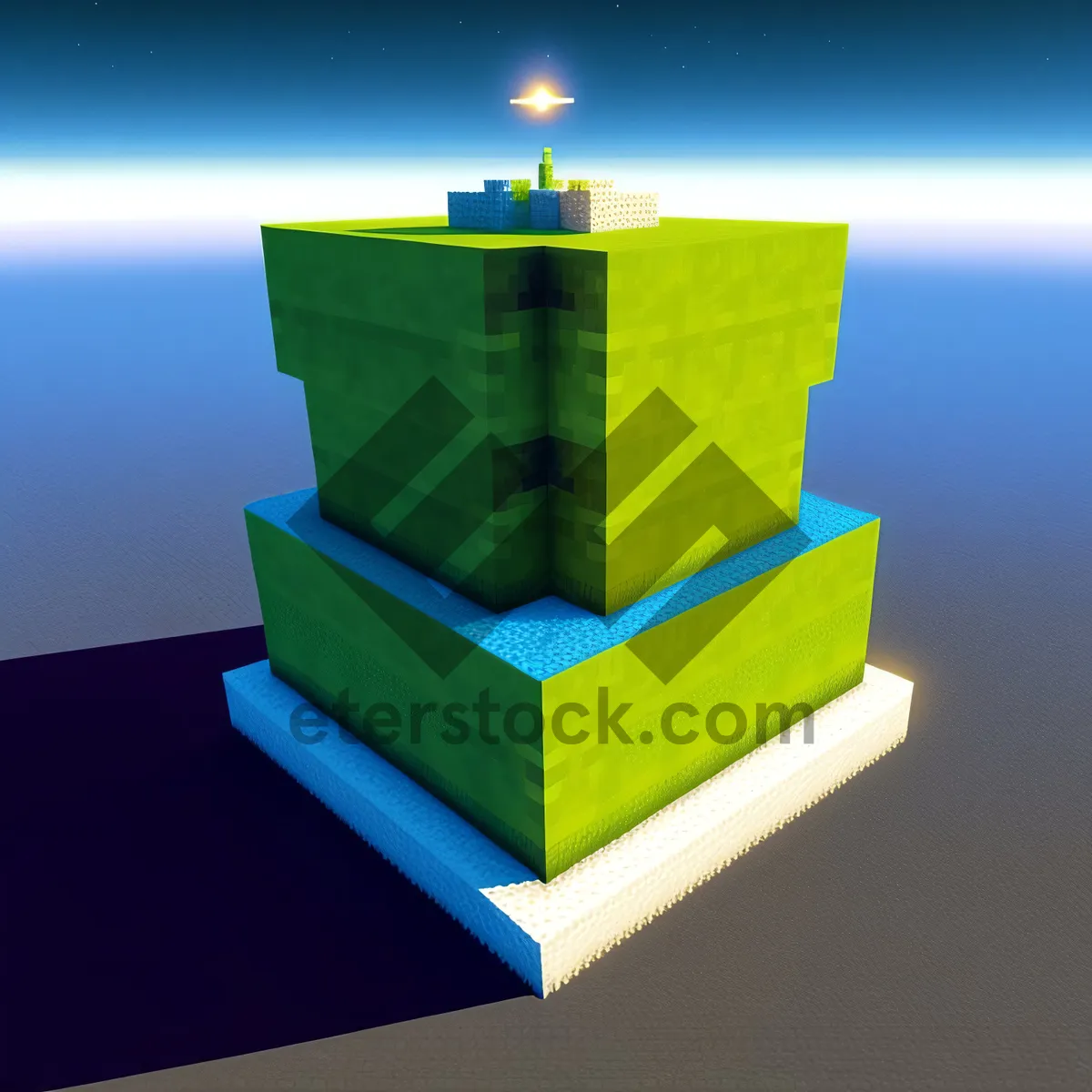 Picture of 3D Chimney Box for Business Mine