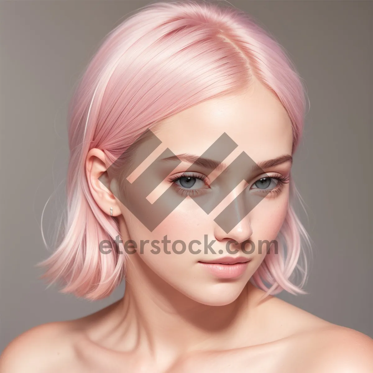 Picture of Beautiful brunette with captivating eyes and flawless skin