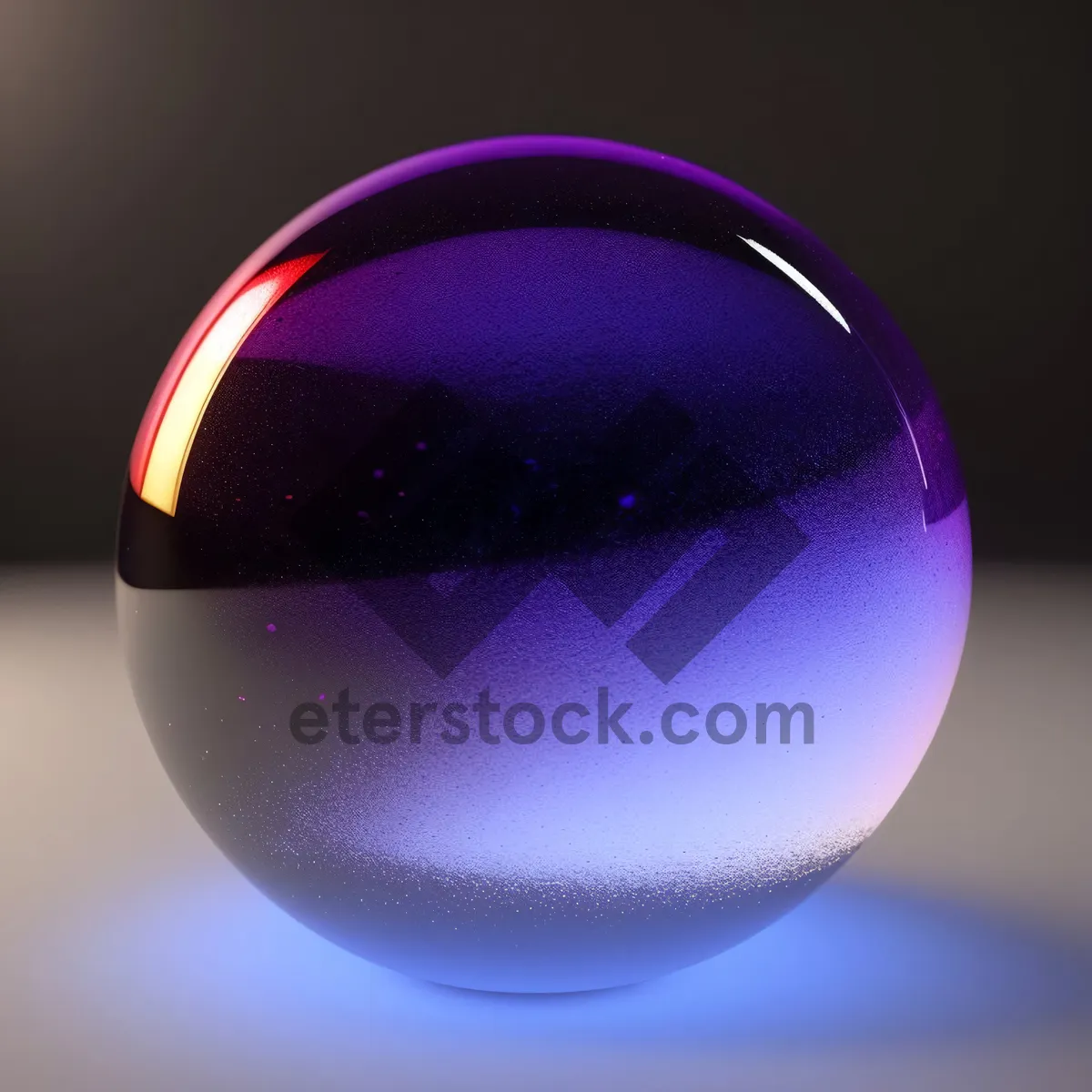 Picture of Glass Earth: Global Sphere with Reflection