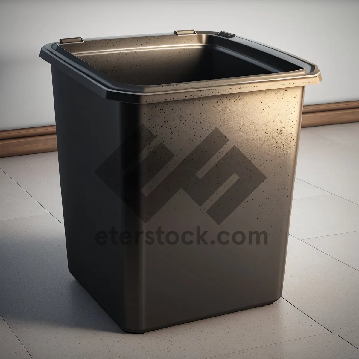 Picture of Recyclable Garbage Bin in Blue