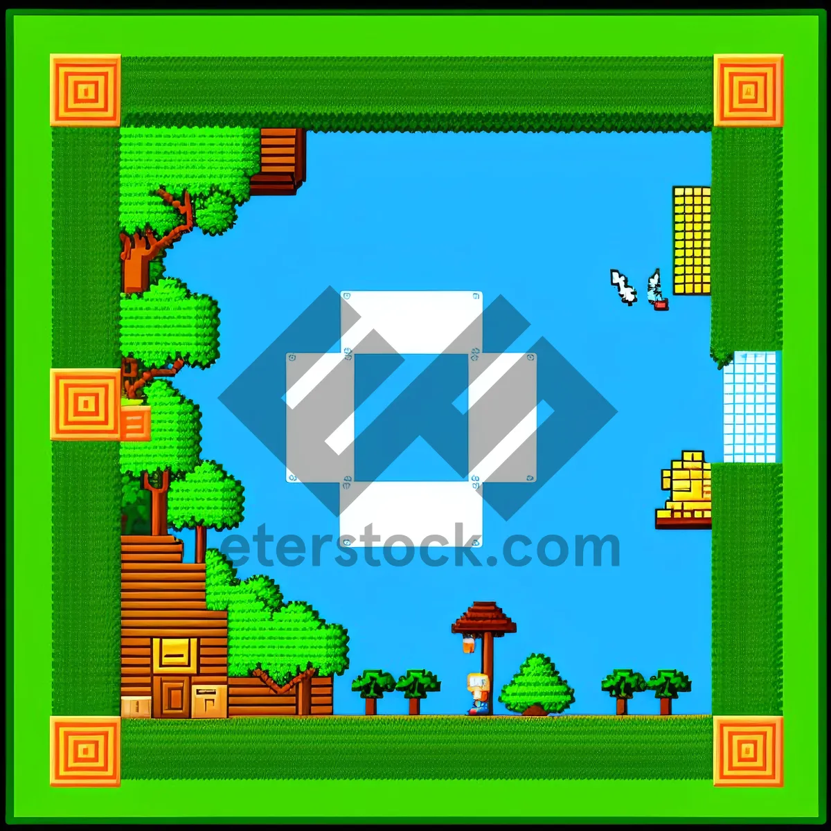 Picture of Business Map - Laptop Icon Design