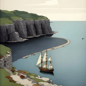 Coastal Bliss: A Majestic Oceanic Landscape