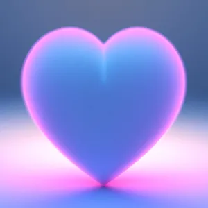 Vibrant Love: Colorful Oxygen Heart Icon