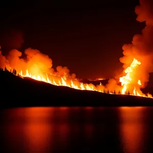 Flaming Inferno: Fiery Weapon of Heat