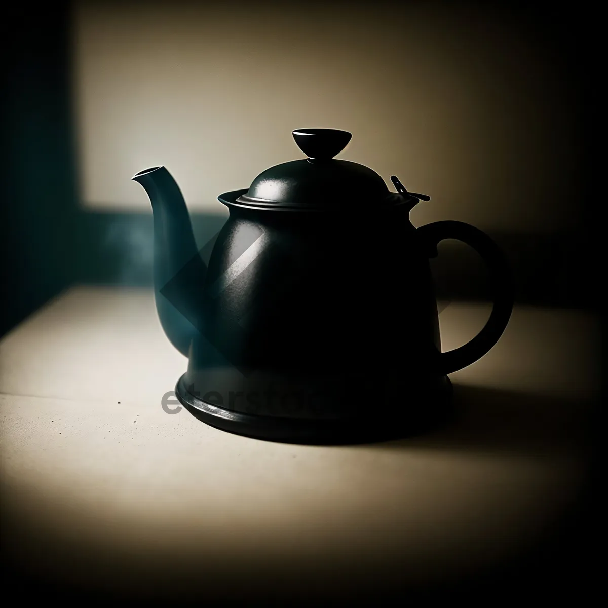 Picture of Coffee Mug with Teapot and Saucer