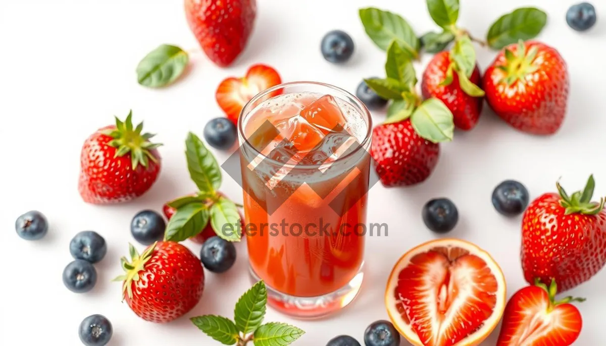 Picture of Fresh Strawberry Breakfast Bowl - Gourmet & Healthy Summer Delight