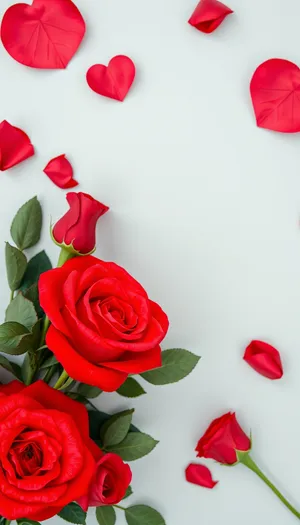 Romantic Pink Rose Bouquet for Valentine's Day