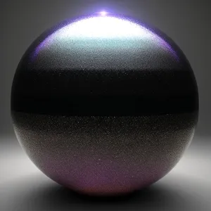 Round 3D Croquet Ball on a Sphere