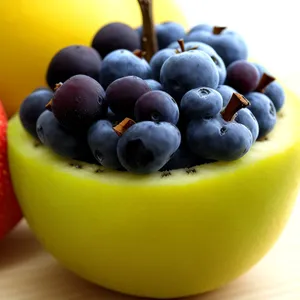 Delicious Blueberry Berry Bowl: Fresh, Sweet, and Healthy