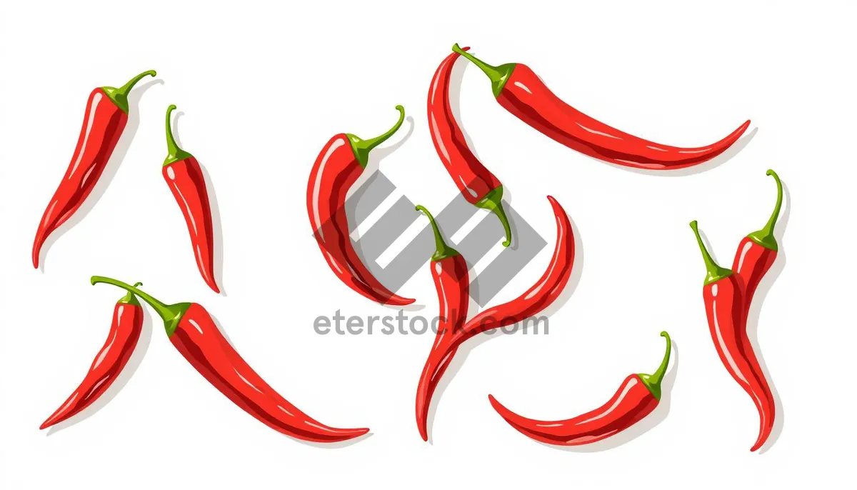 Picture of Graphic symbol icon of sweet pepper design