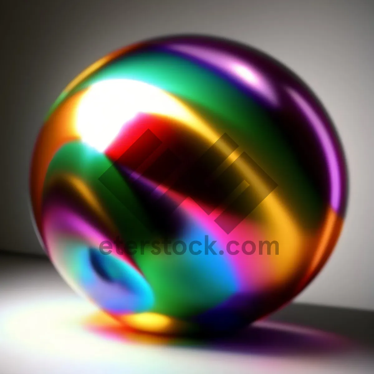 Picture of Colorful Glass Bangle: Artistic Fractal Patterns and Curves