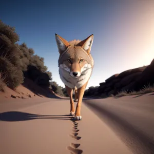 Majestic Canine Predator - Red Fox