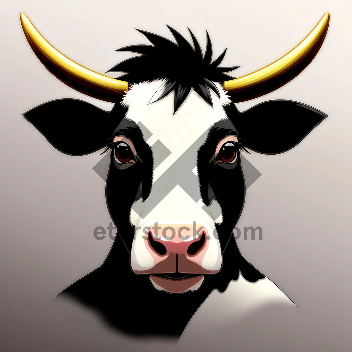 Picture of Masked Sorcerer: Cartoon Art with Animal Disguise