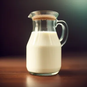 Refreshing Milk Jug with Healthy Benefits