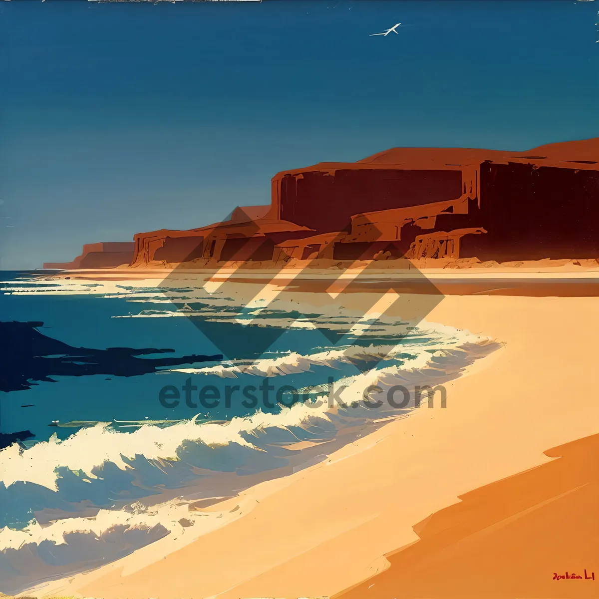 Picture of Turquoise Coast: A Serene Seaside Paradise