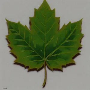 Vibrant Autumn Maple Leaf - Seasonal Foliage in Natural Colors