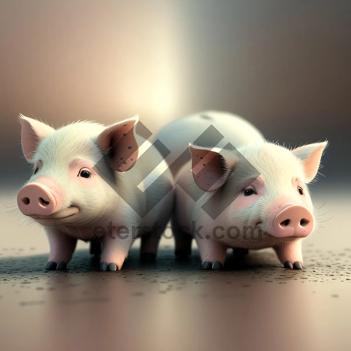 Picture of Pink Ceramic Piggy Bank for Saving Money and Wealth