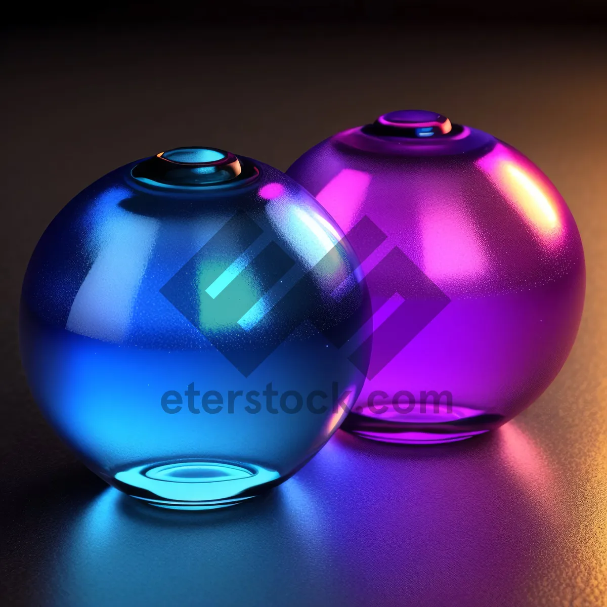 Picture of Perfume Ball in Glass Globe Decoration