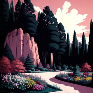 Dynamic Nighttime Stadium Cheering - Patriotic Leader Inspiring Supporters