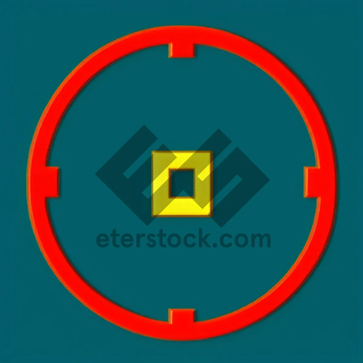 Picture of Glossy Round Business Icon Button