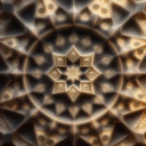 Honeycomb Art: Seamless Arabesque Patterned Tile Design