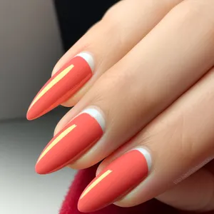 Manicured hands showcasing elegant nail polish