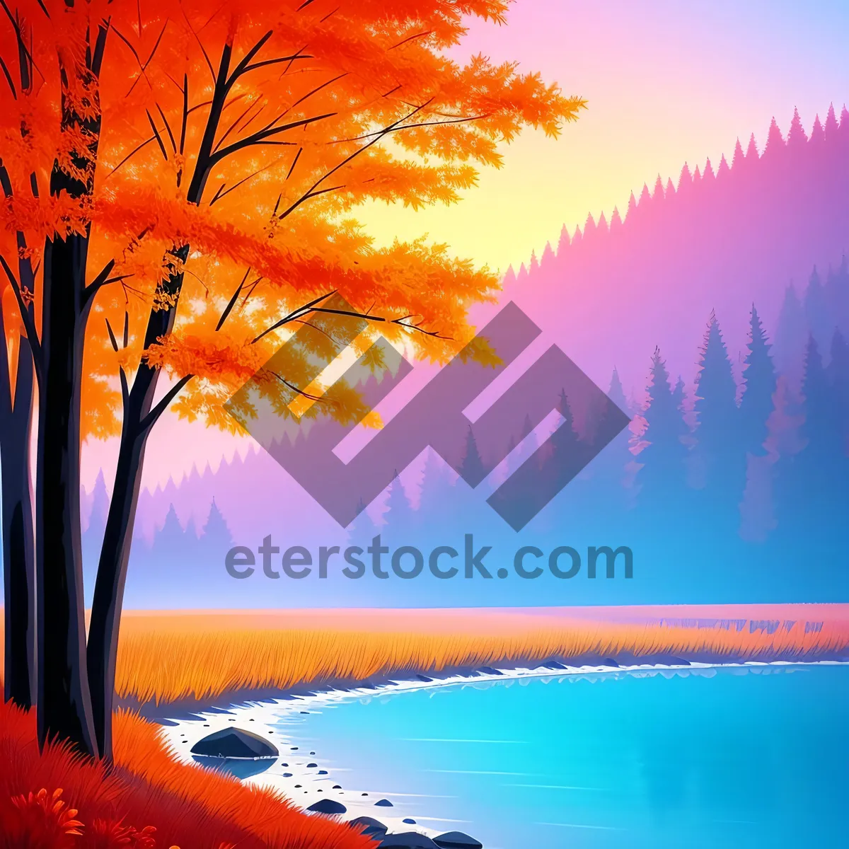 Picture of Serene Tropical Beach Bliss