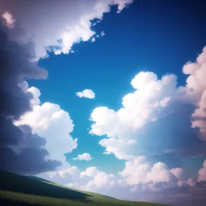 Vibrant Summertime Skies