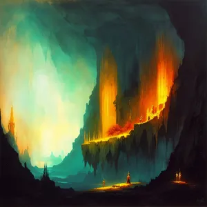 Fiery Mountain Blaze