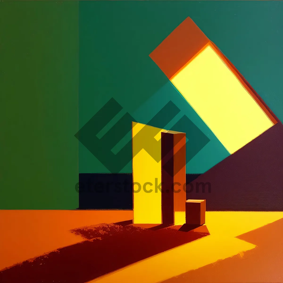 Picture of 3D Business Symbol Sign Image