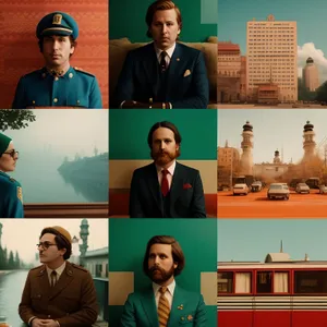 Happy business team meeting in the office with laptops