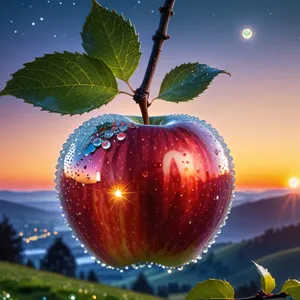 Ripe and Juicy Cherry Image With Freshness