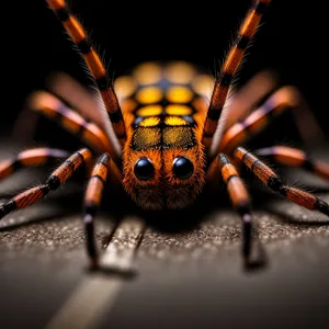 Black and Gold Garden Spider: Majestic Arachnid in Vibrant Colors