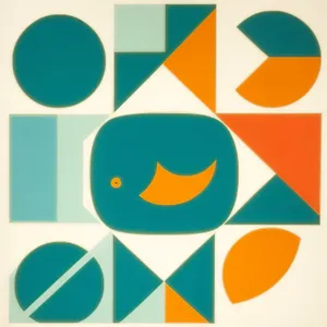 Graphic Icon Set - Sleek Paper Elements in Various Shapes