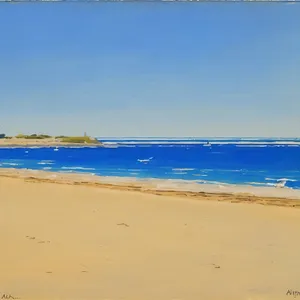 Serene Beach Escape with Azure Waves