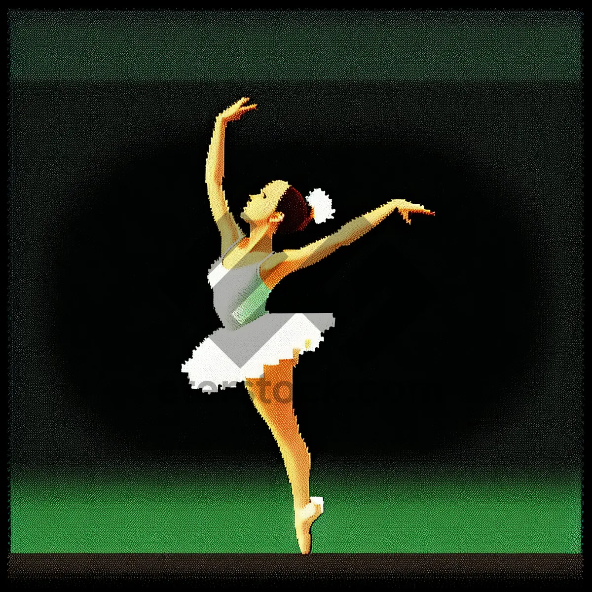 Picture of Dynamic Dance Performance: Graceful Energy in Mid-Air