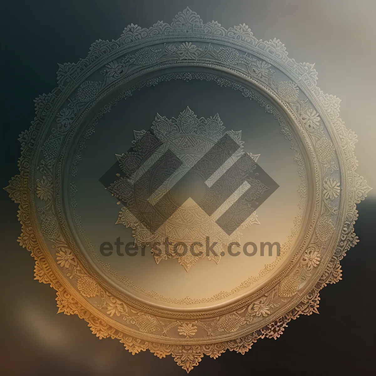 Picture of Elegant Graphic Design with Ornate Decorative Frame