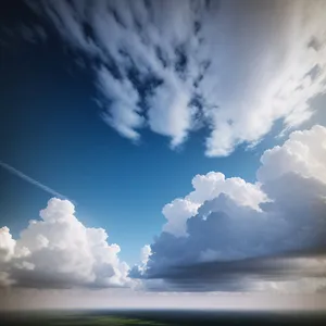 Vibrant Skies: A Captivating Blend of Clouds and Sunlight.