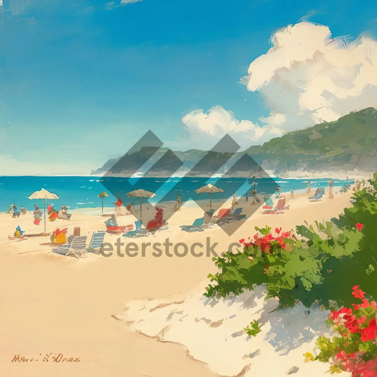 Picture of Turquoise Paradise - Seaside Tropical Beach Resort