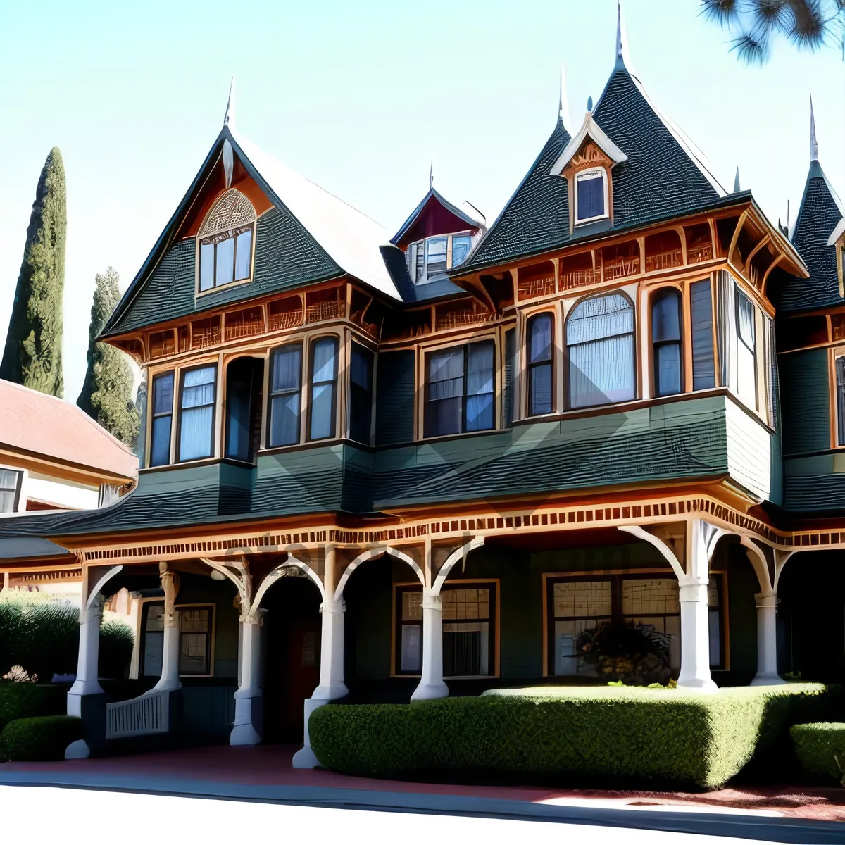 Picture of Historic Townhouse with Majestic Rooftop View.