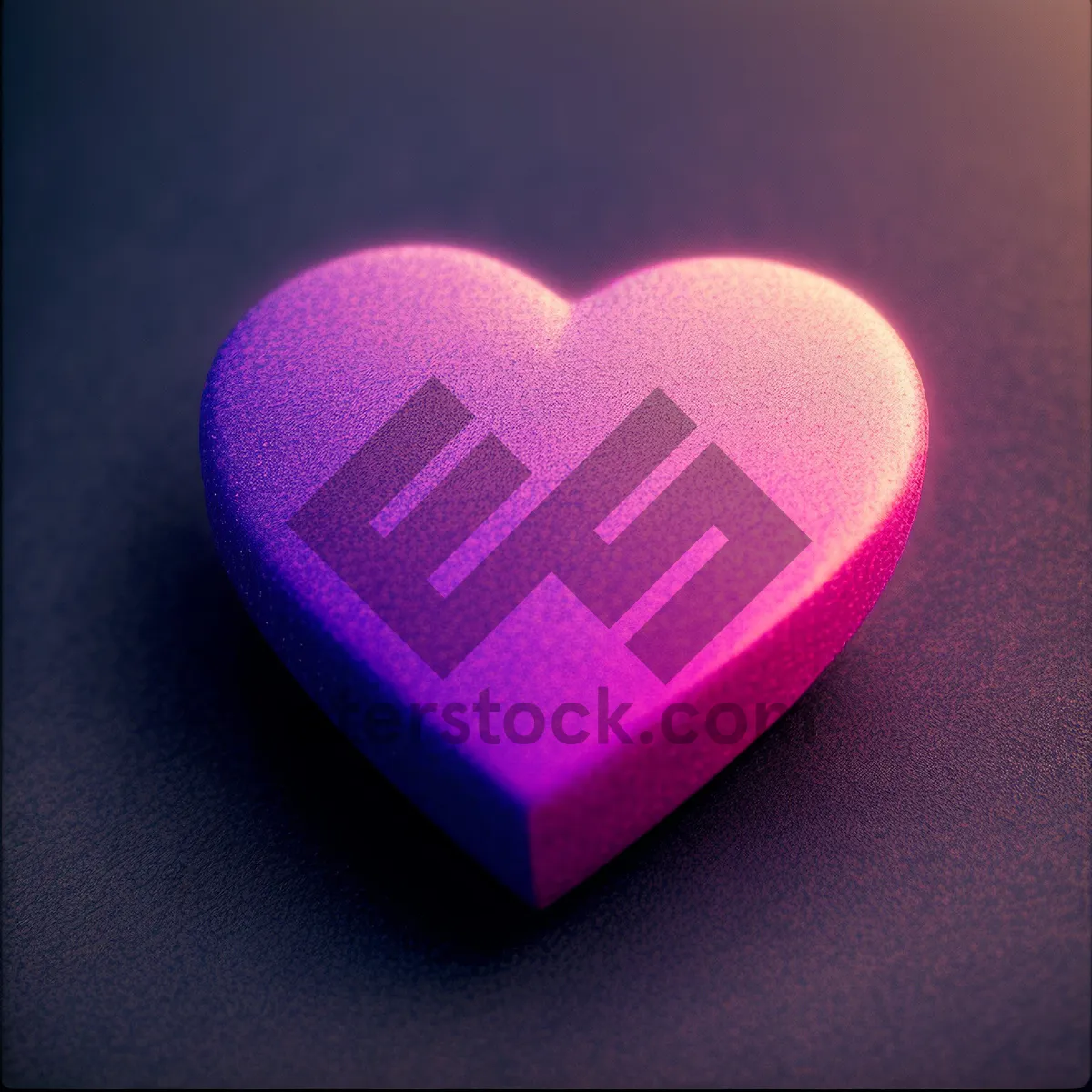 Picture of 3D Love Box Pick: Heart-shaped Symbol