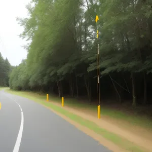 Mechanical Sprinkler System in Rural Landscape