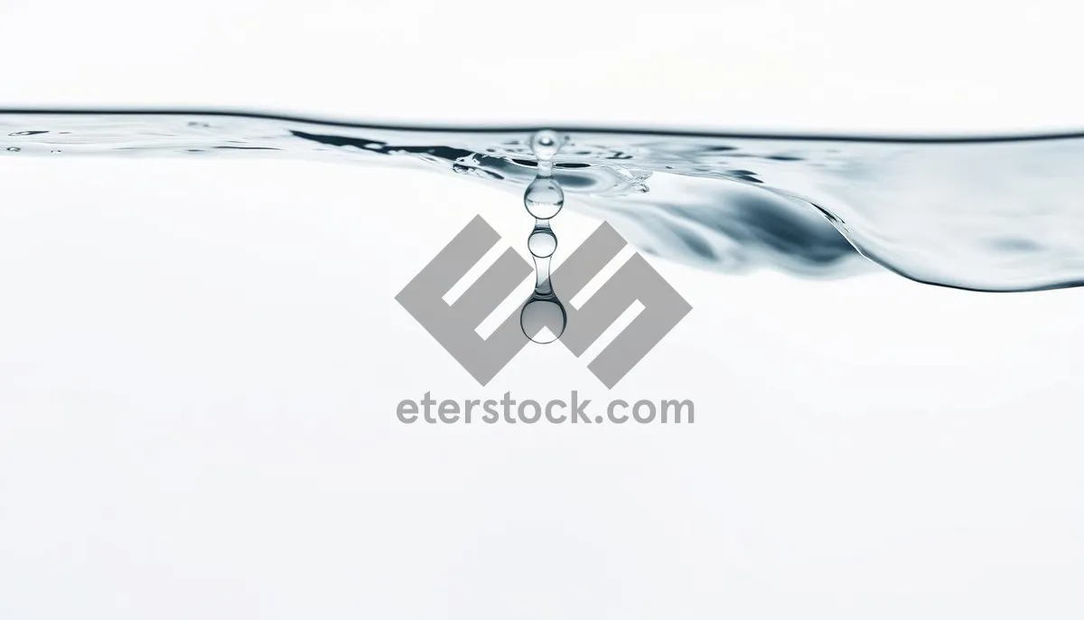 Picture of Refreshing Wave of Clean Water Splash