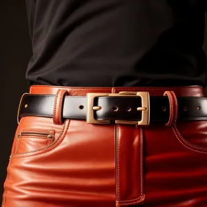 Fashionable Leather Buckle Bag with Multiple Pockets