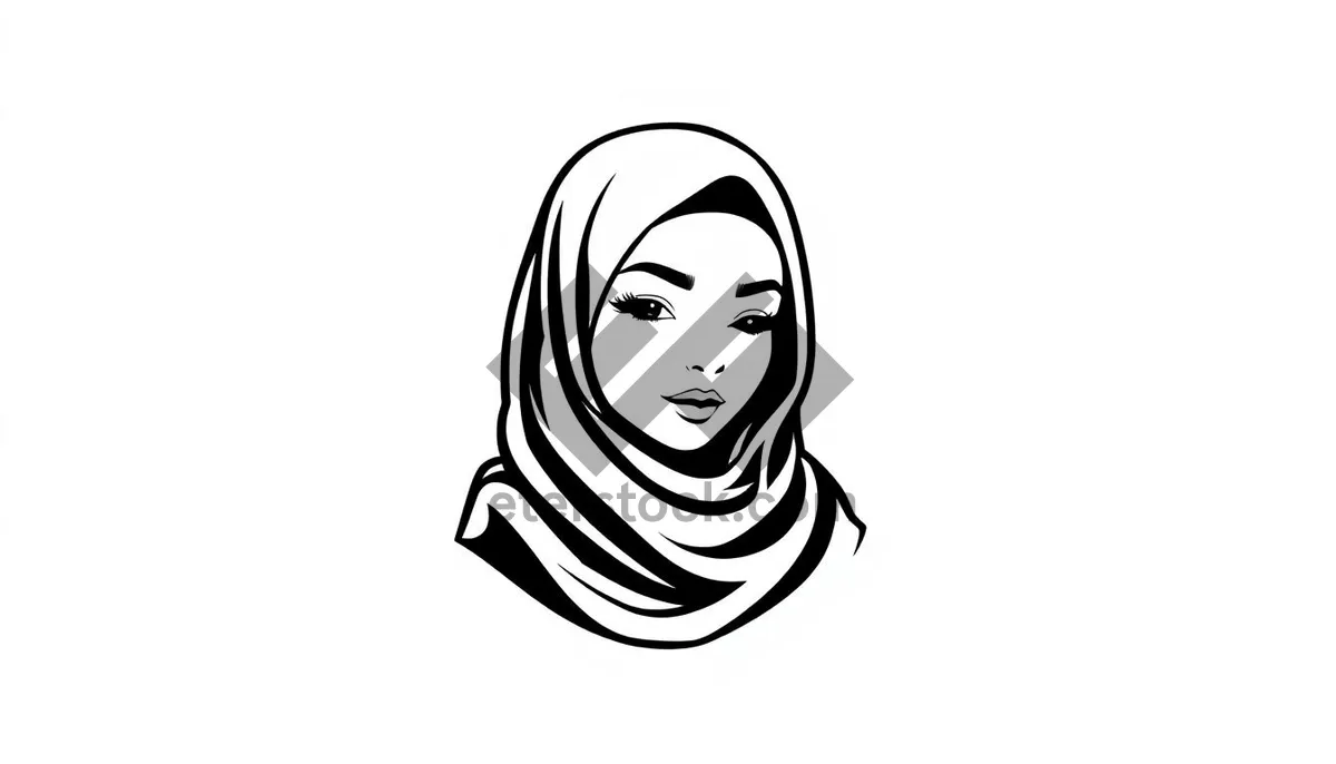 Picture of Cartoon housewife with new haircut - Clip art