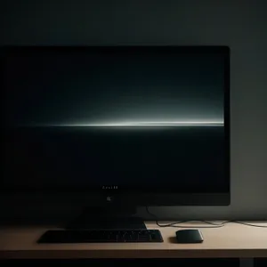 Modern Flat Screen Desktop Monitor