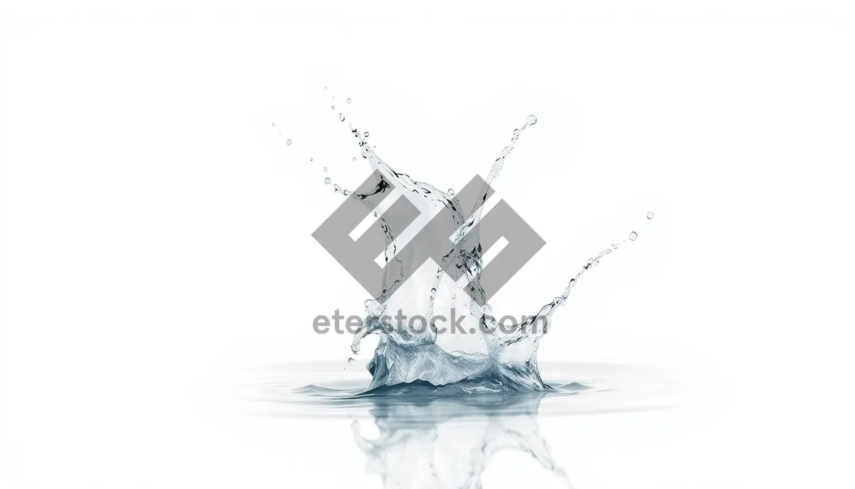 Picture of Clean Ice Water Splash Design