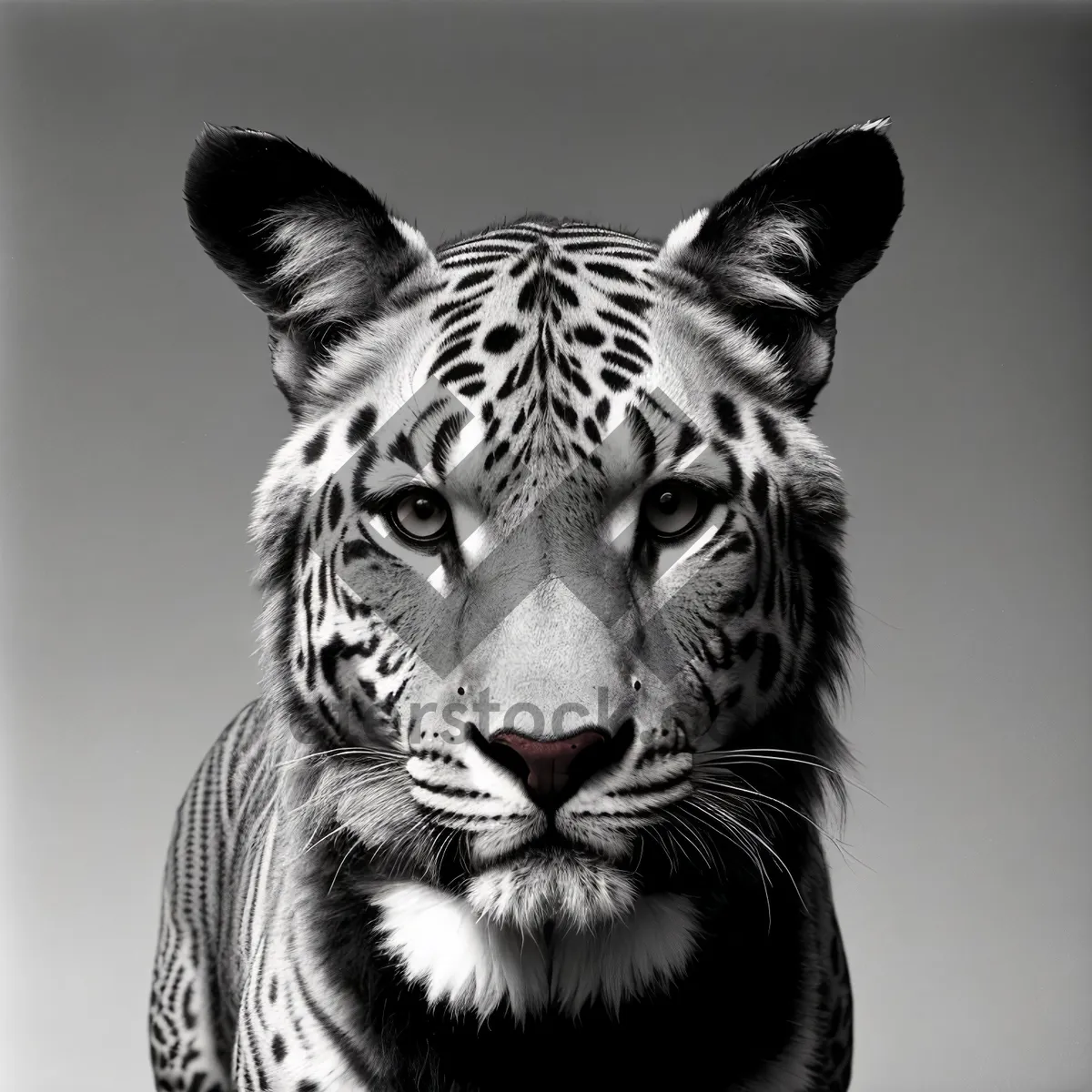 Picture of Powerful Striped Hunter - Majestic Tiger Close-Up